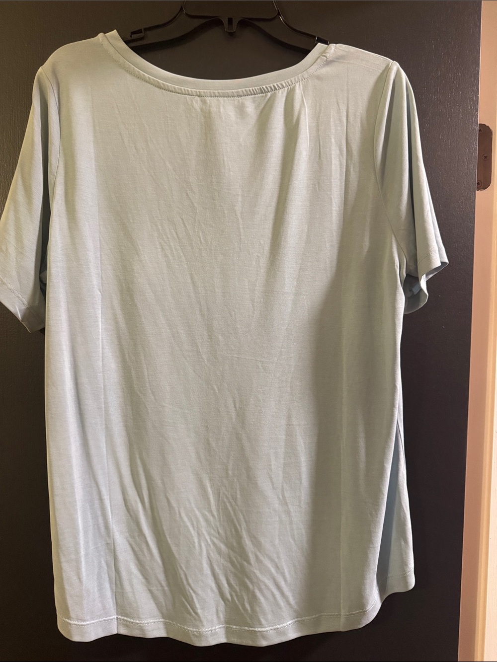 Love Tree Short Sleeve Pocket Tee - Light Blue - Picture 2 of 3